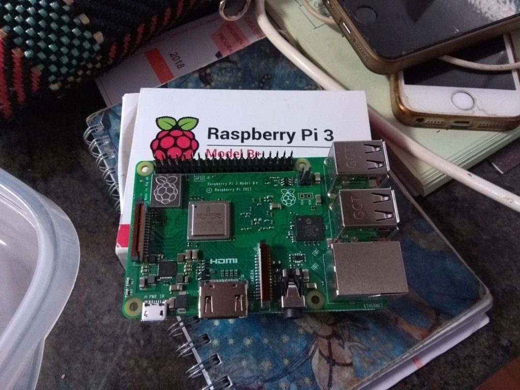 Imagen de una Raspberry Pi.